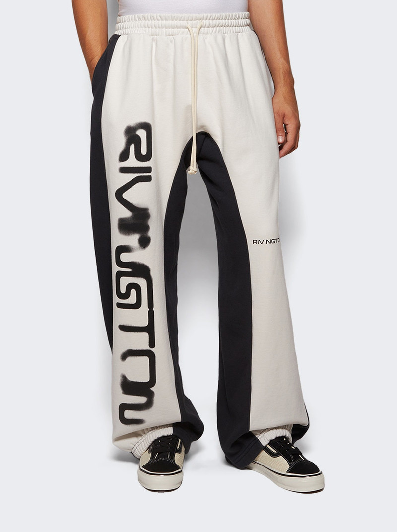 RIVINGTON roi Rebis Rivington Fade Penta Sweatpants Black And Heather outlook