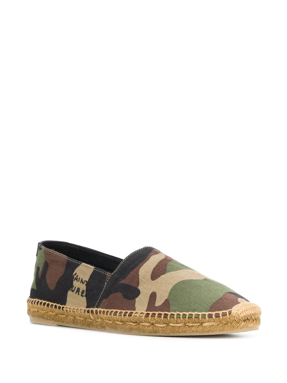 camouflage embroidered espadrilles - 2