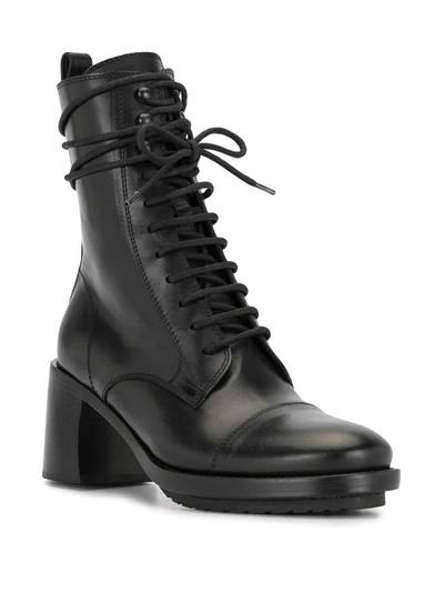 Ann Demeulemeester lace-up ankle boots outlook