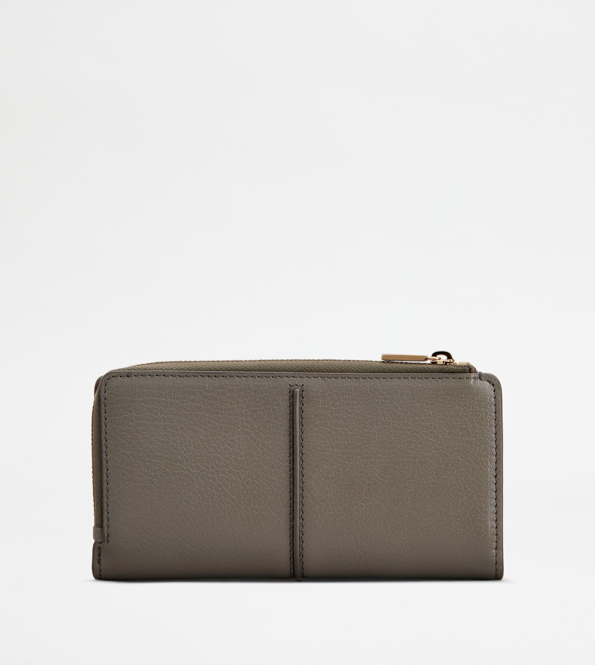 T TIMELESS WALLET IN LEATHER - GREY, BROWN - 2