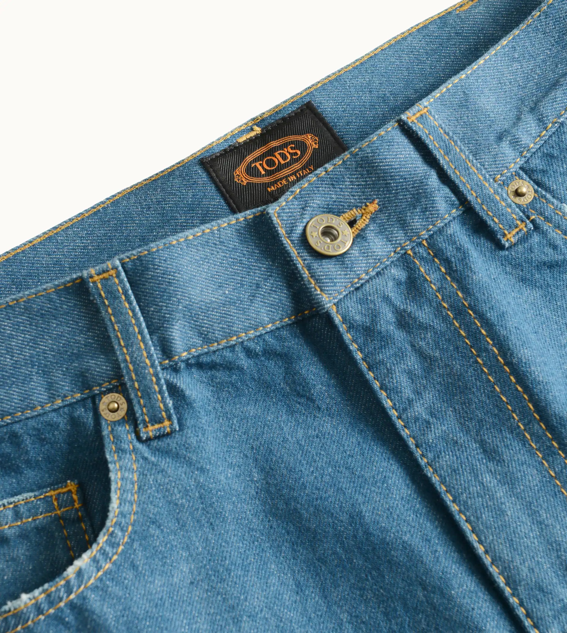 5 POCKET JEANS - BLUE - 4