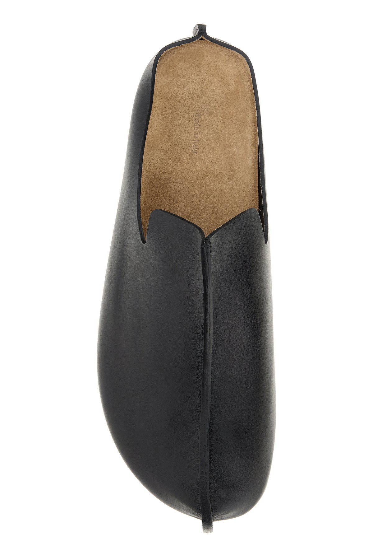Black leather clogs - 4