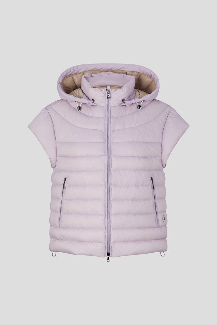 Betty Lightweight down gilet in Lilac - 1