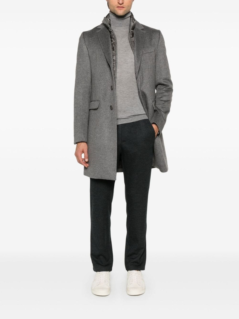 Herno layered coat outlook