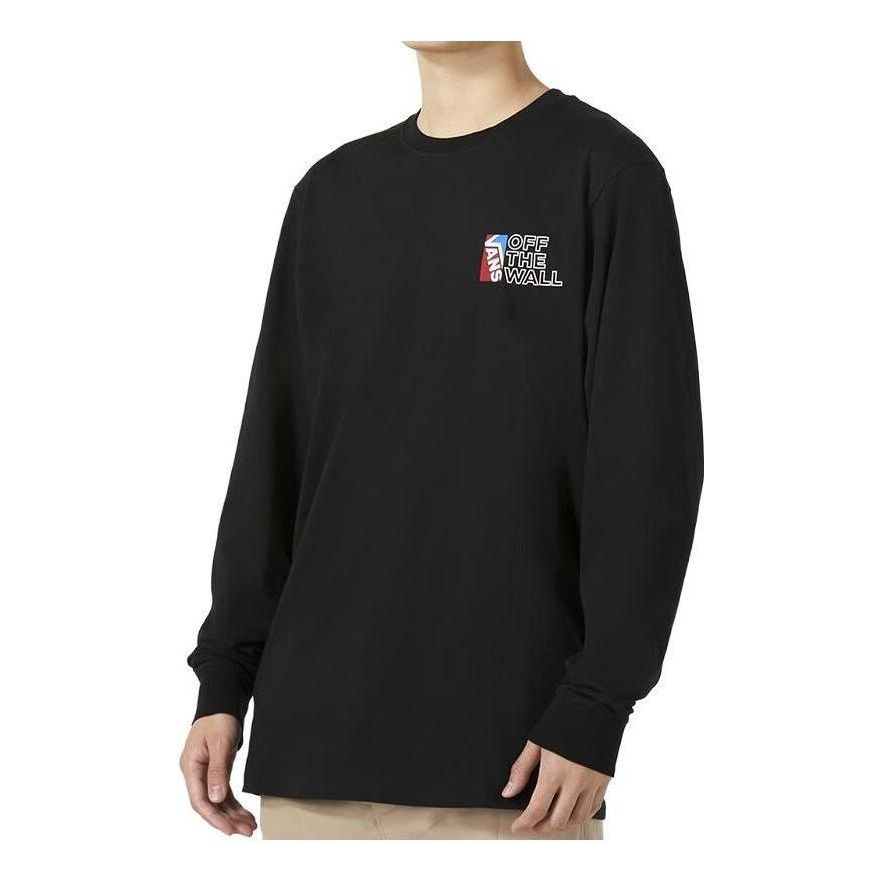 Vans Dimensions Long Sleeve T-Shirt 'Black' VN0A54NWBLK - 1