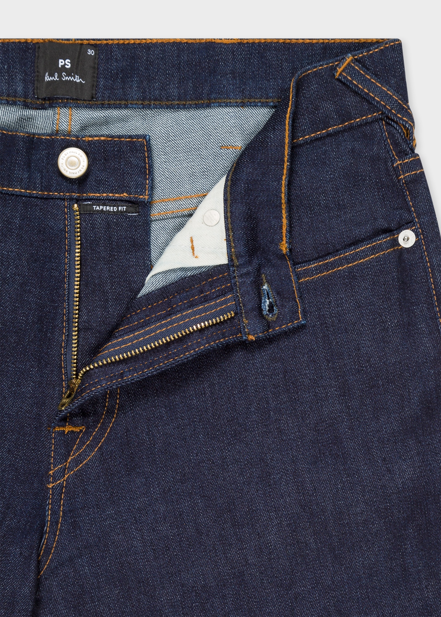 Tapered-Fit 'Crosshatch Stretch' Jeans - 3