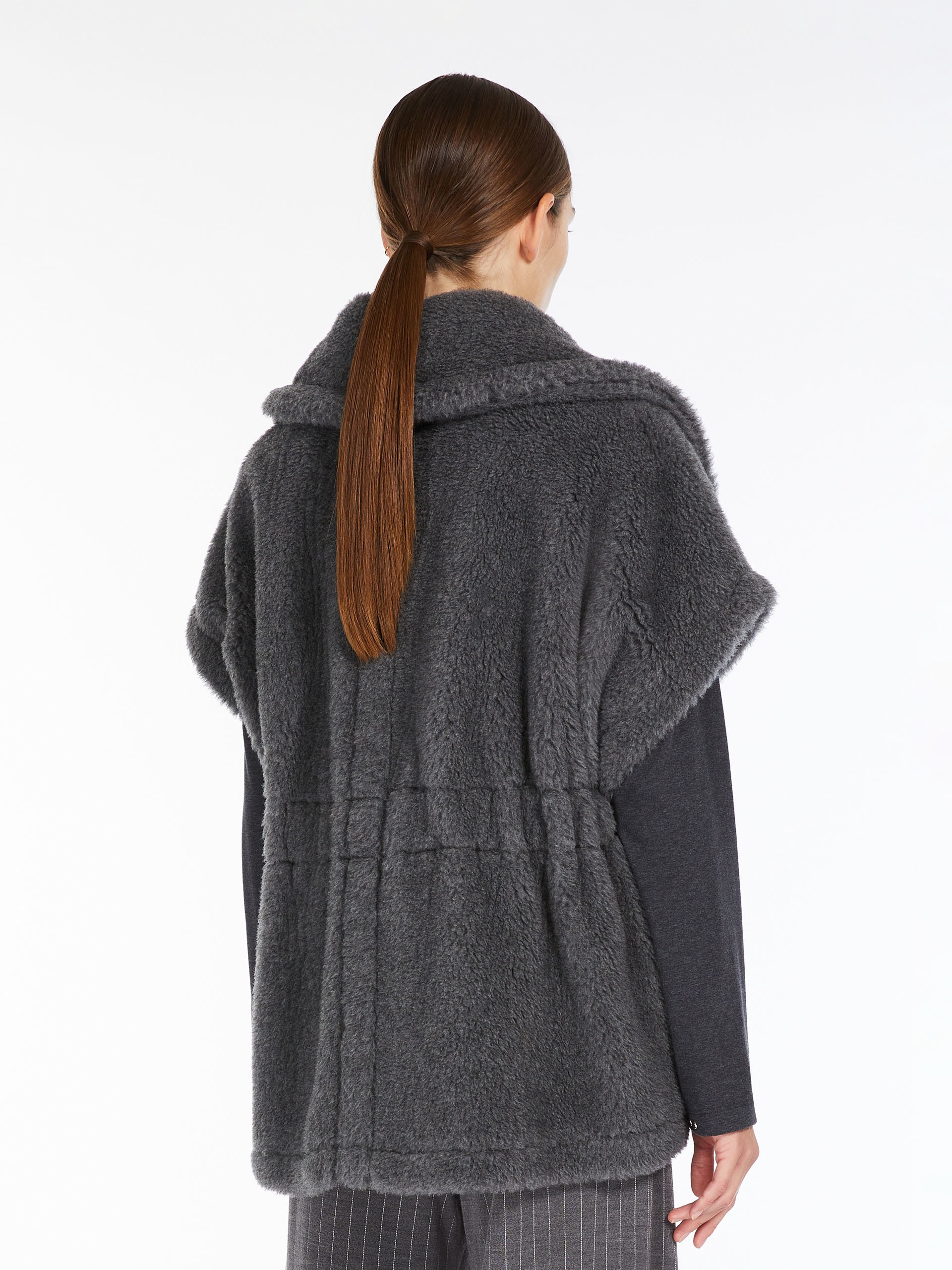 ABAVO2 Cape in Teddy mélange fabric - 4