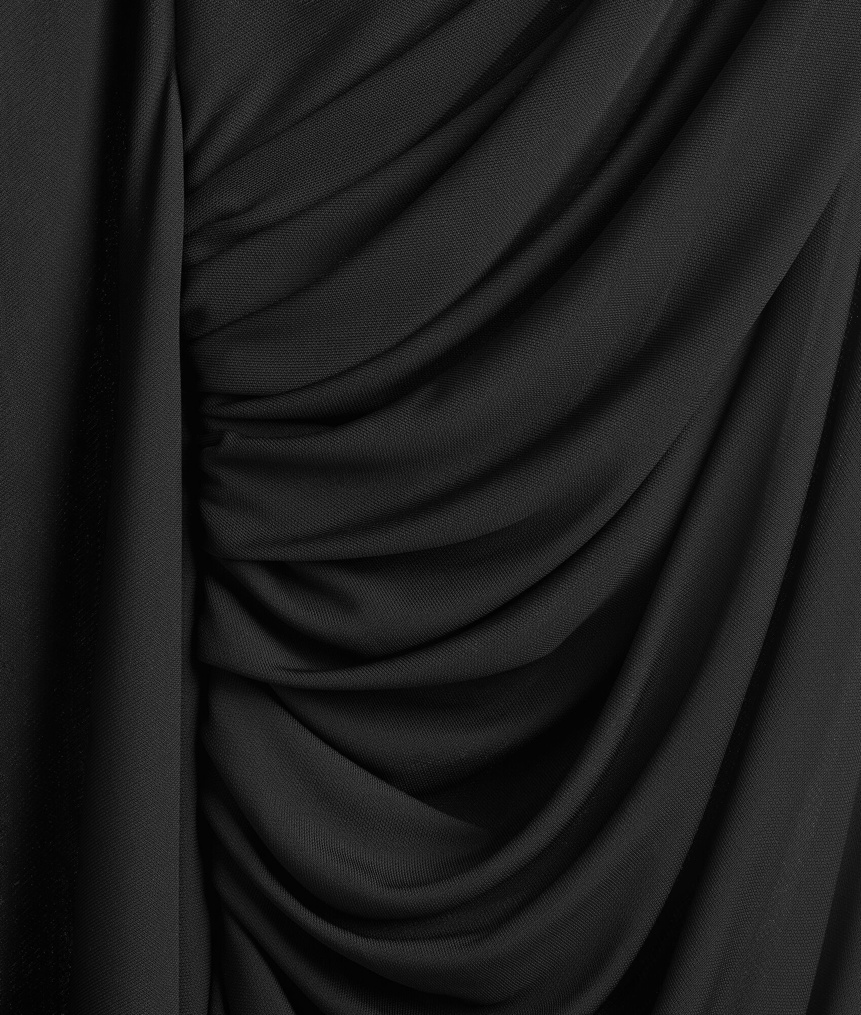 Viscose Jersey Draped Dress - 5