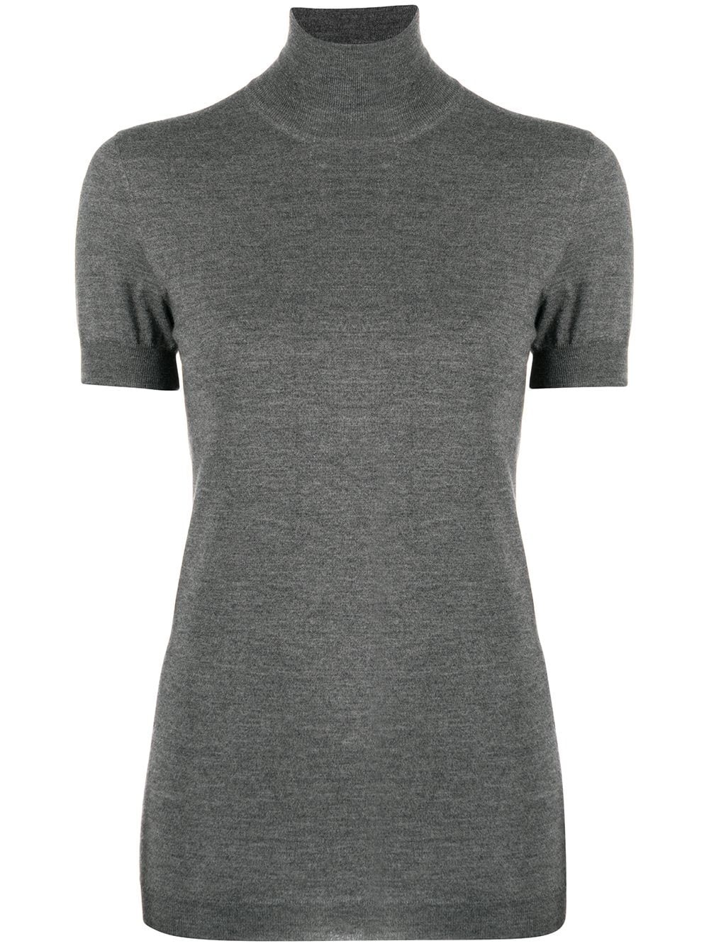 slim-fit cashmere top - 1