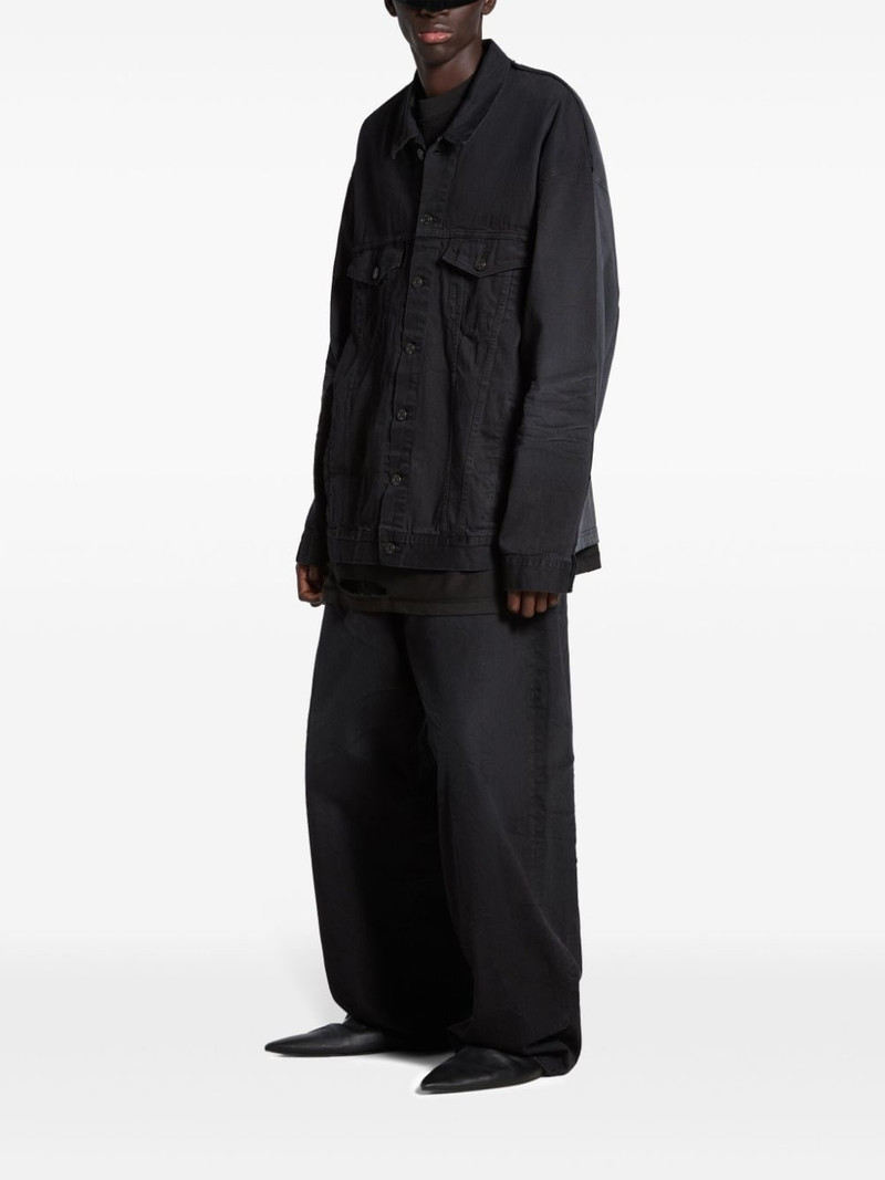 BALENCIAGA Tape Type oversize hybrid jacket outlook