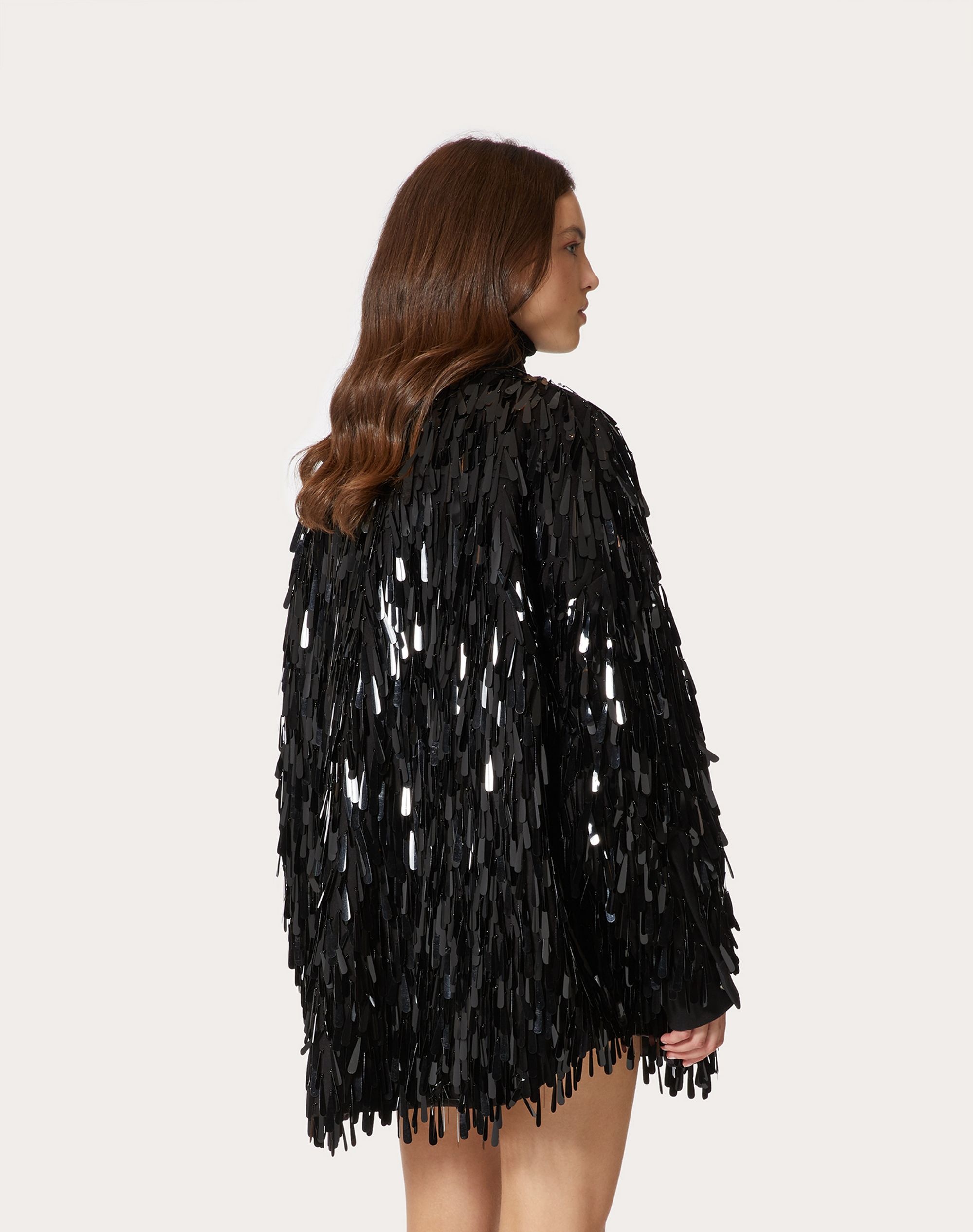 OVERSHIRT IN EMBROIDERED FELT - 4
