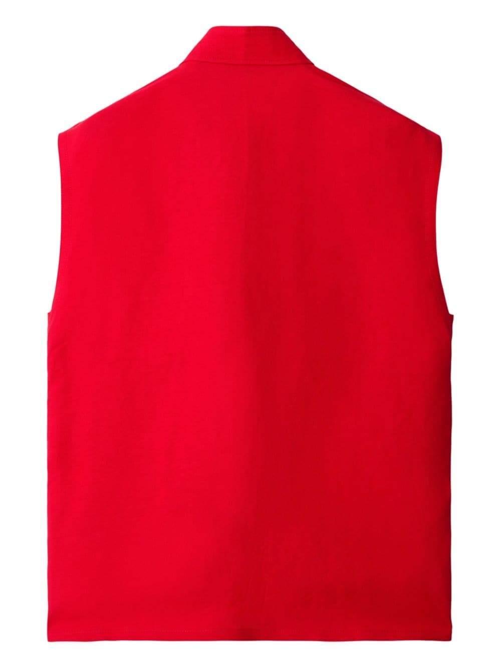 half-zip canvas tank top - 2