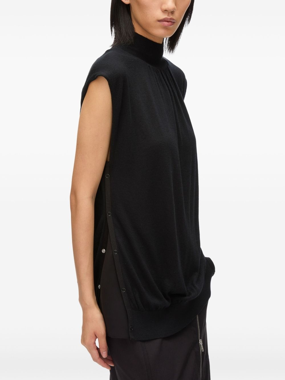 mock-neck top - 7