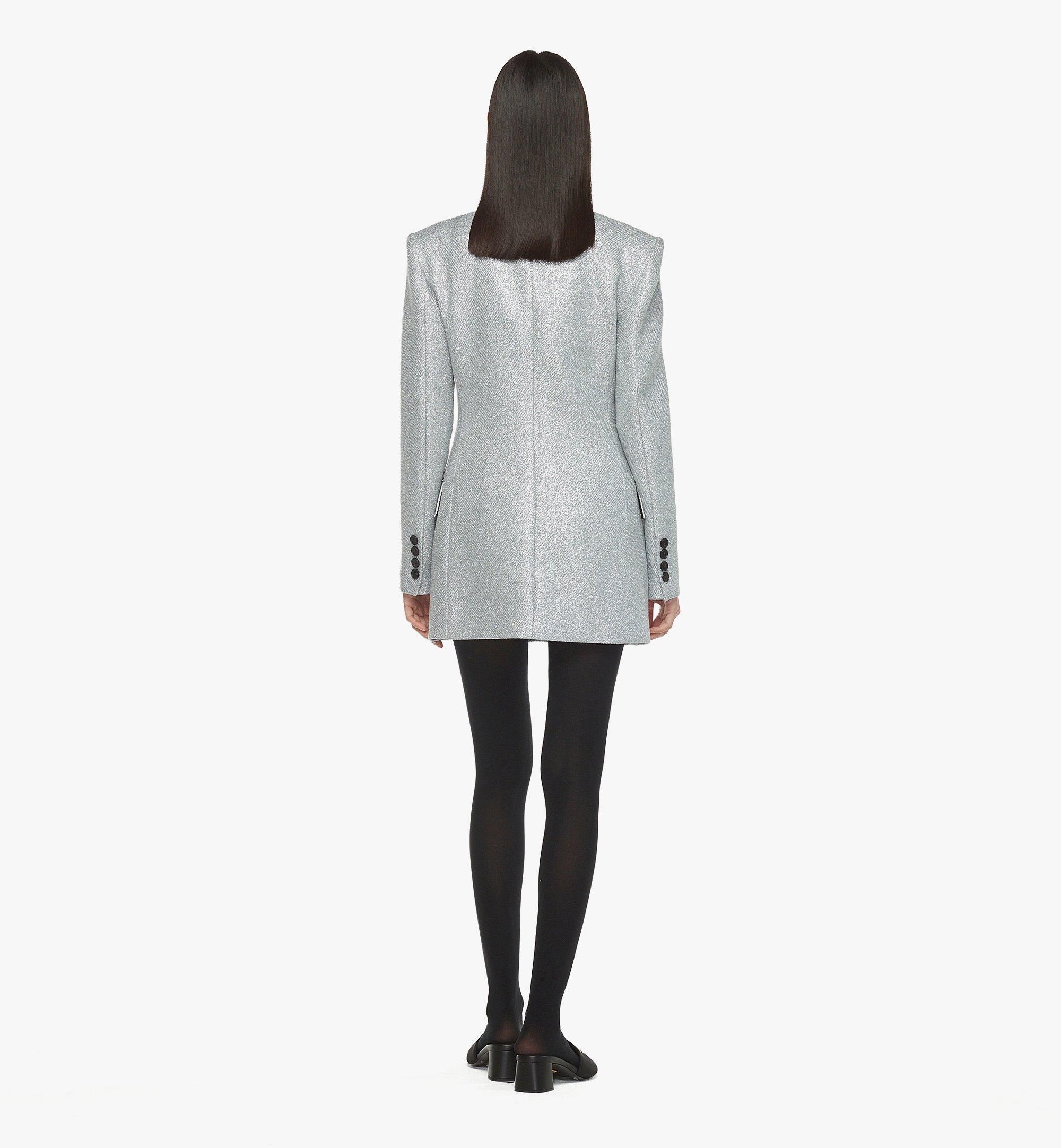 Metallic Lurex Tweed Jacket - 5