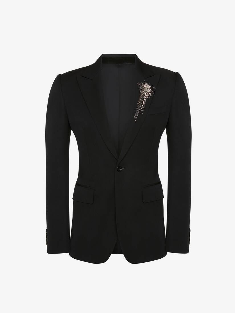 Men's Astral Jewel Jacket in Black - 1