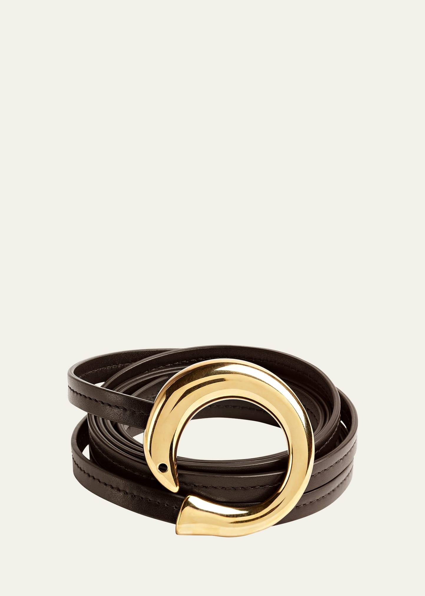 Cintura Leather Wrap Belt - 1