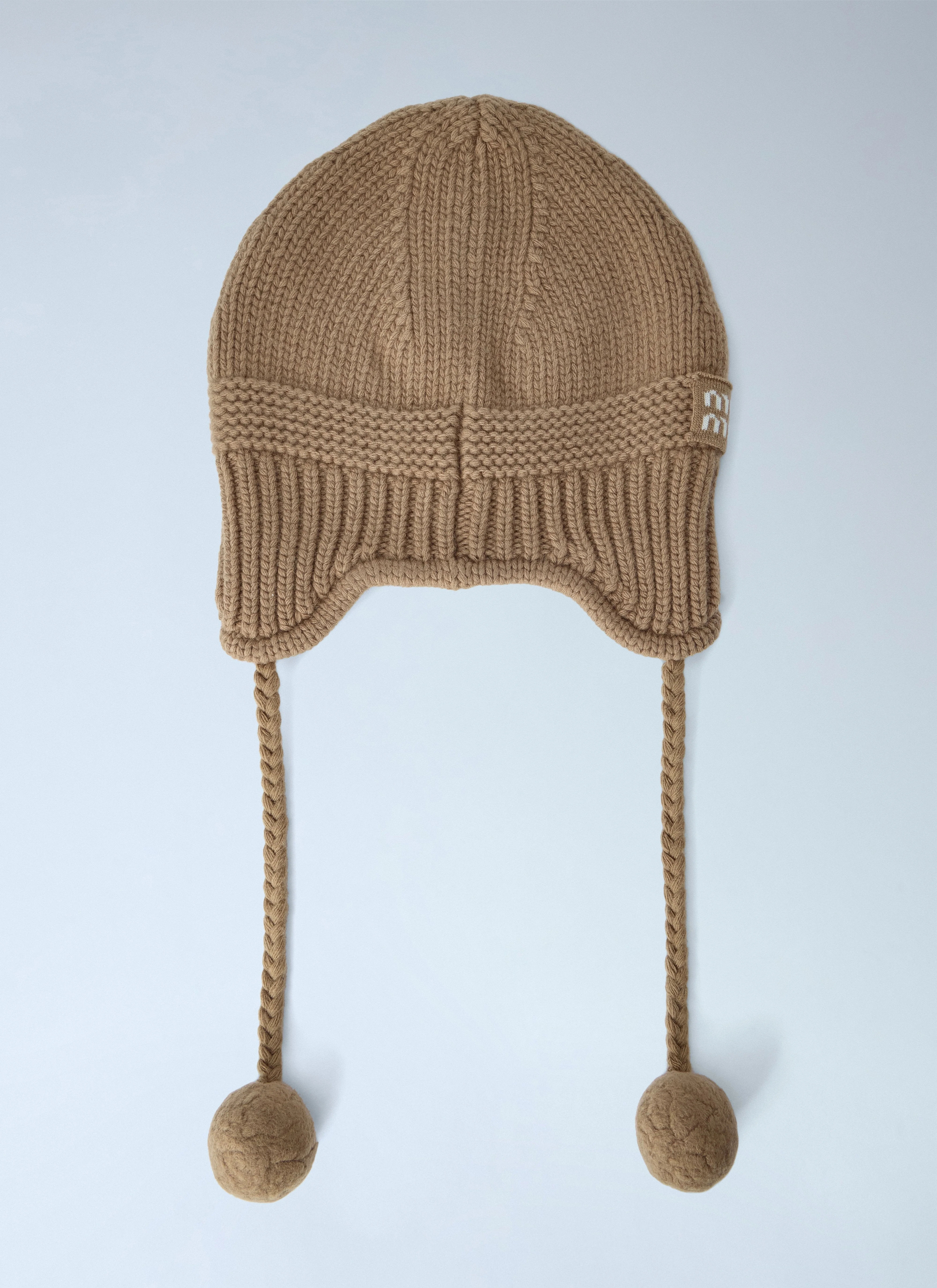 Miu Miu Women Cashmere Blend Beanie Hat - 1