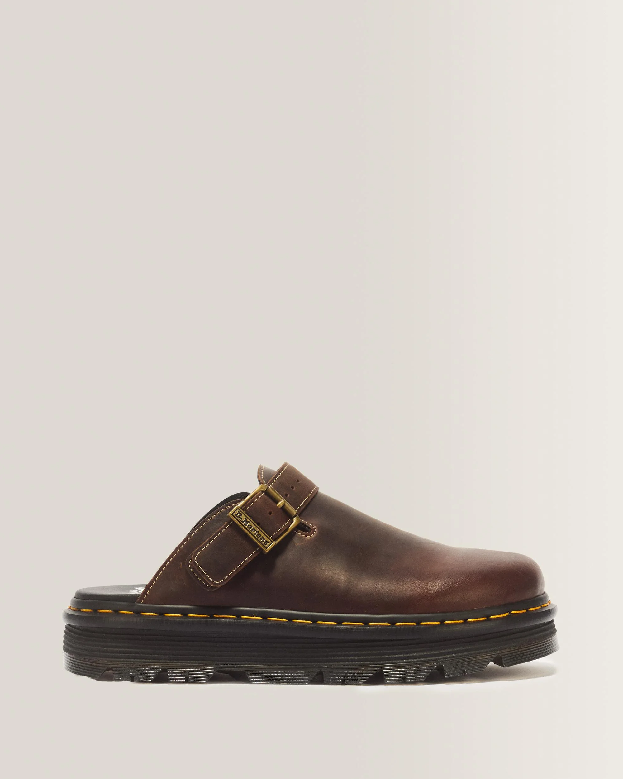 Zebzag Crazy Horse Leather Mules - 1