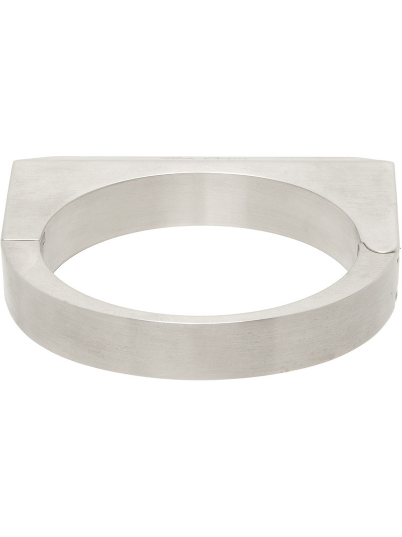 Rick Owens Beveled Bangle Bracelet outlook