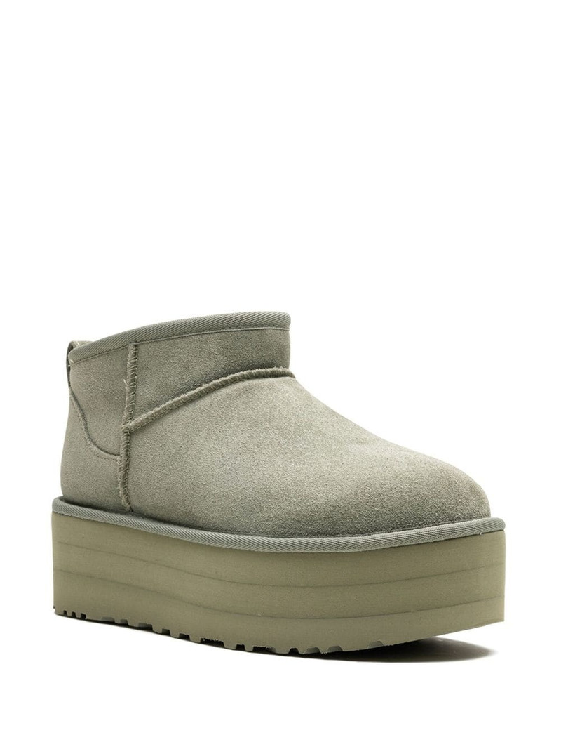 UGG Classic Ultra Mini Platform "Shaded Clover" boots outlook