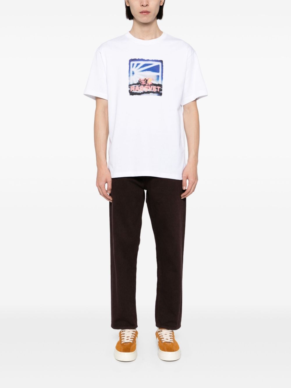 logo-print T-shirt - 2