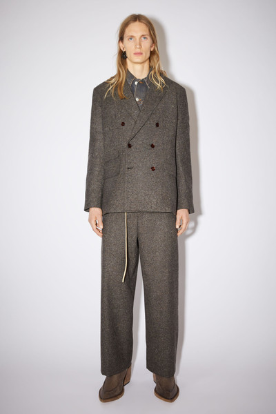 Acne Studios Tailored suit jacket - Brown melange outlook