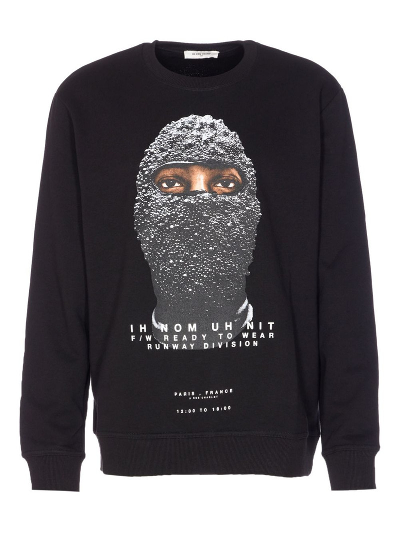mask-print sweatshirt 1