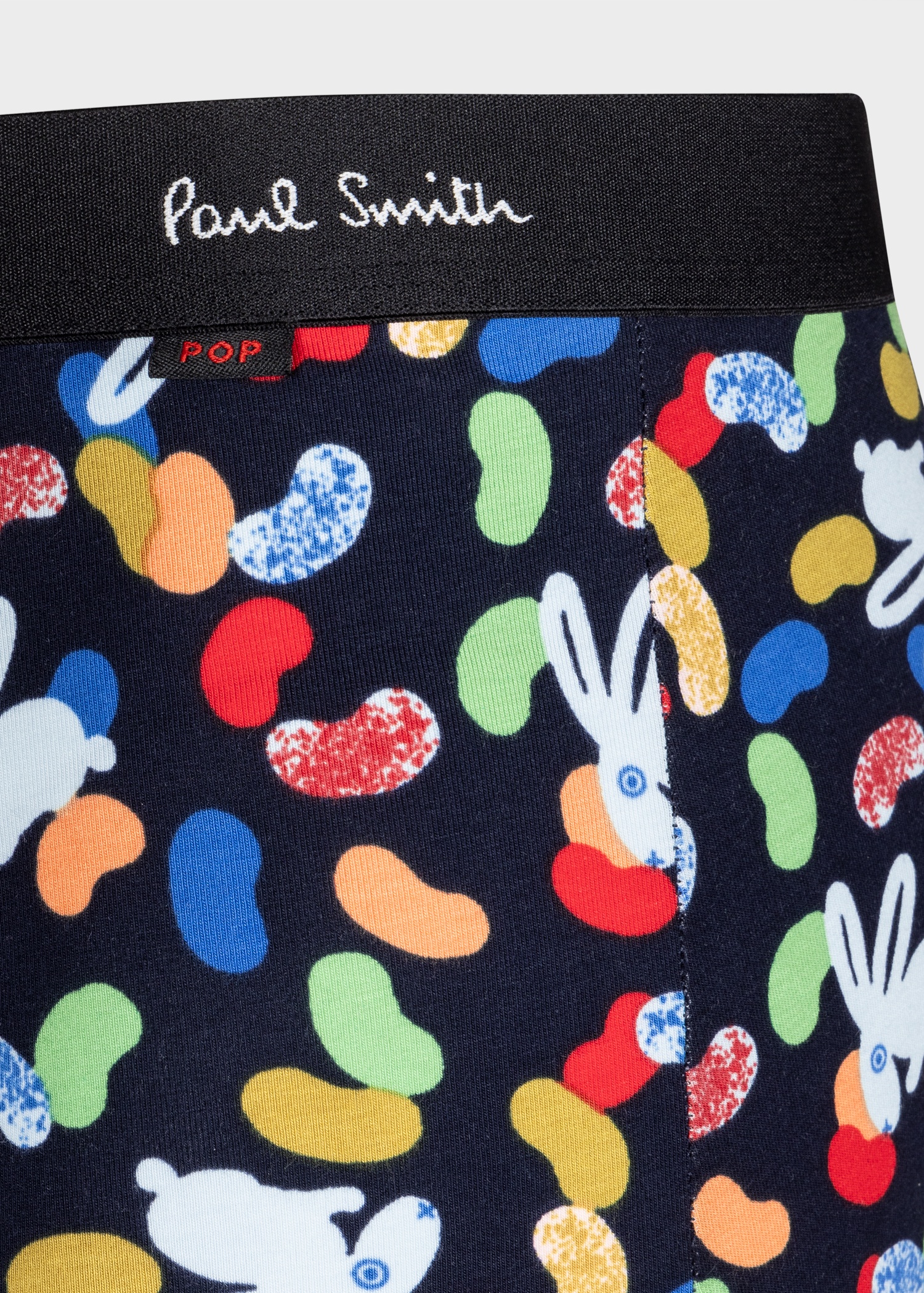 Navy 'Jellybean Bunny' Print Boxer Briefs - 3