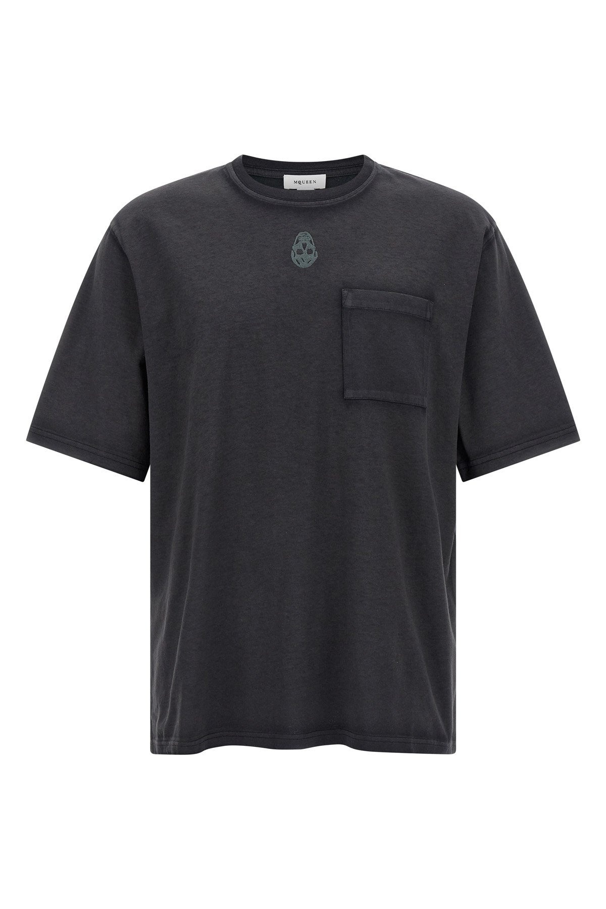 Tシャツ・カットソー Alexander Mcqueen Draped Hybrid T-Shirt Alexander McQueen - Hybrid Drape asymmetric cotton and