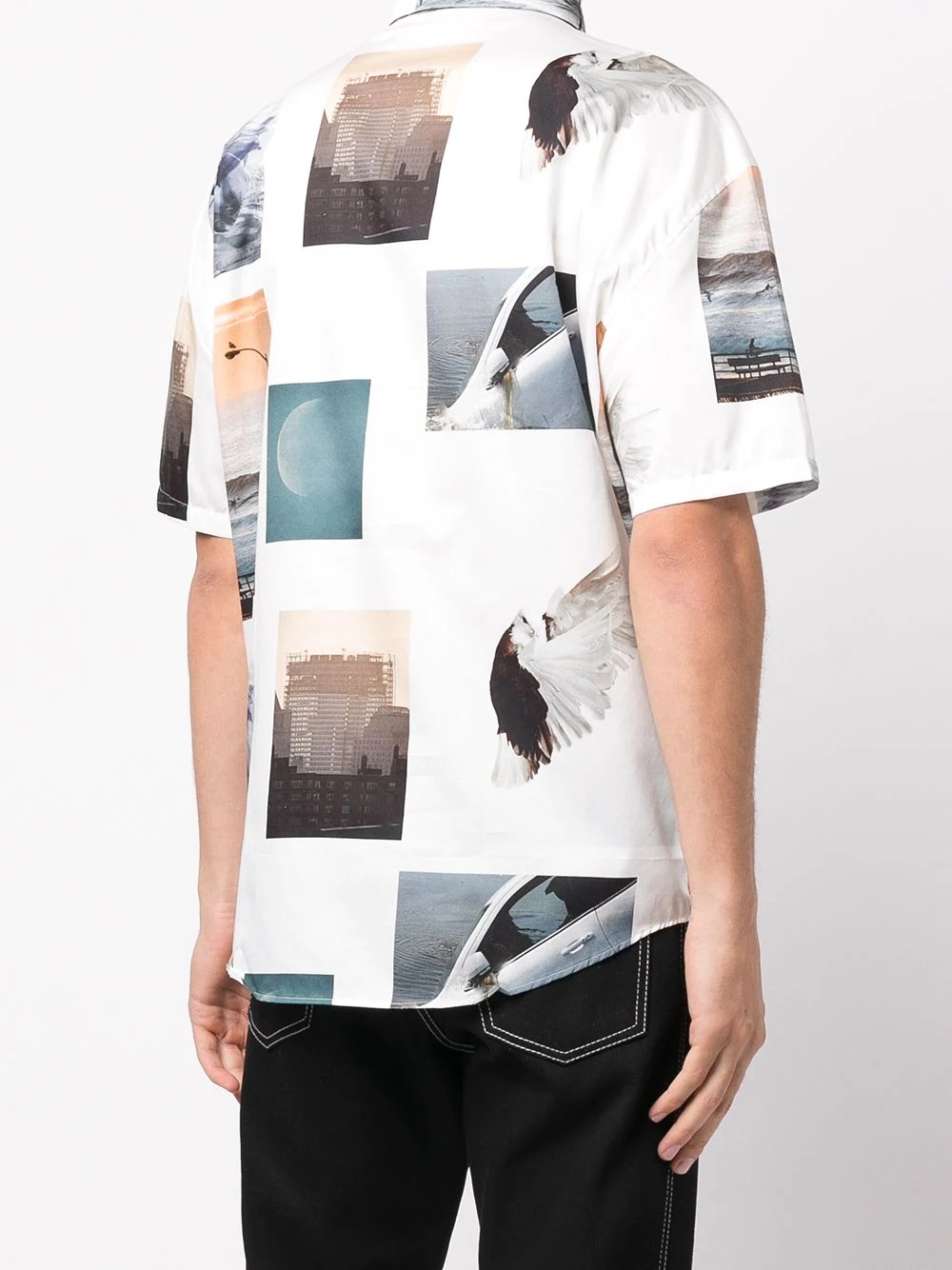 Lyrique photos-print short-sleeve shirt - 4