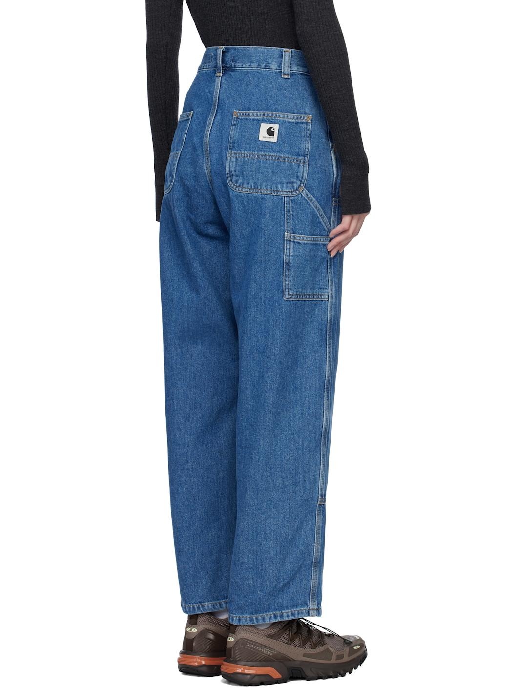 Blue Brandon Double Knee Jeans - 3