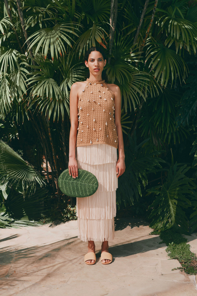 Leaf Clutch In Grass Green 5