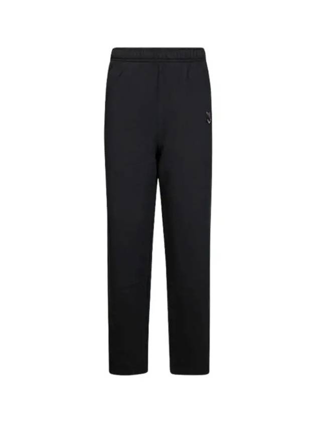 Bold Fox Head Patch Relaxed Jogger Track Pants Black - 3