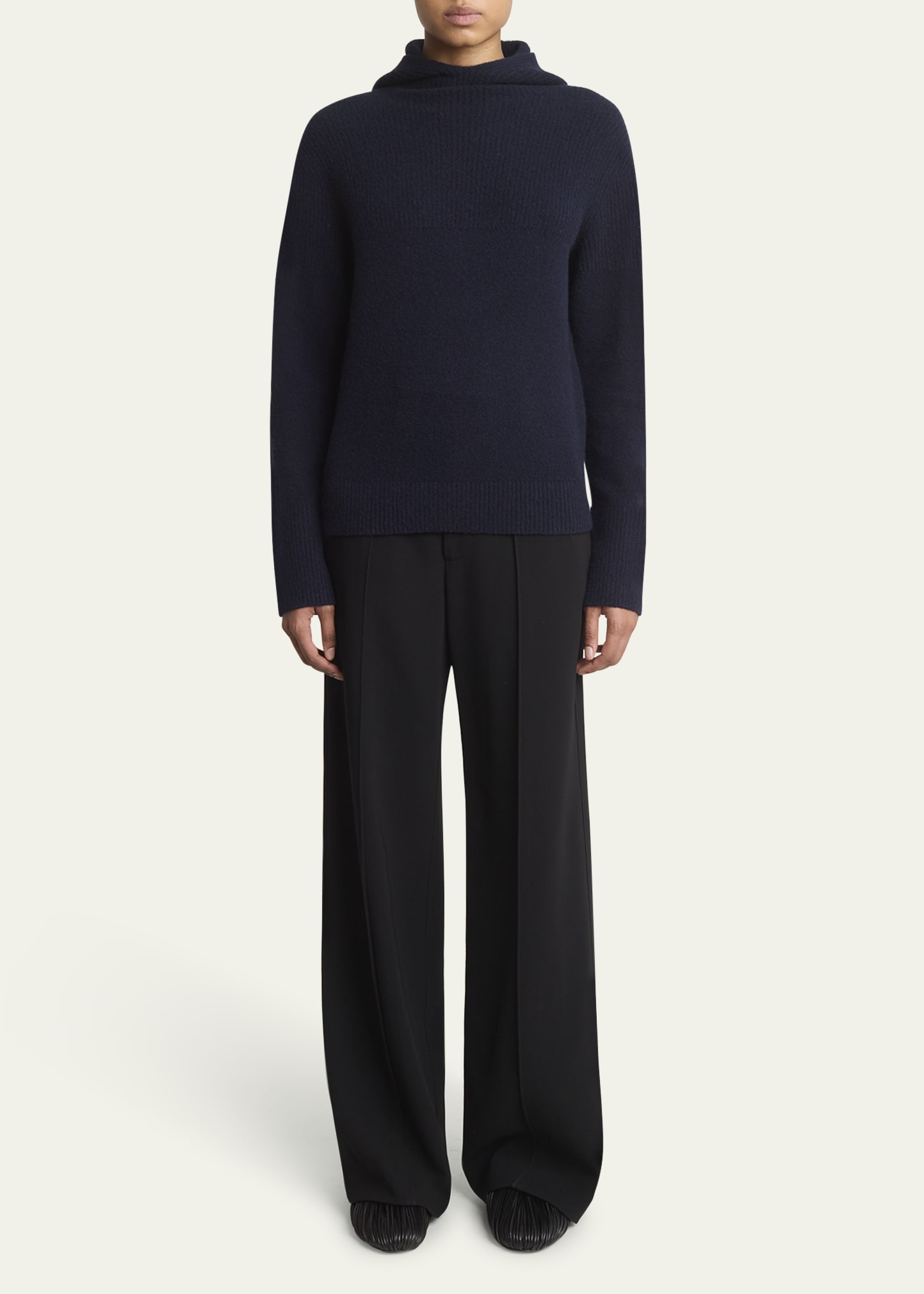 Greta Lofty Cashmere Hooded Sweater - 2