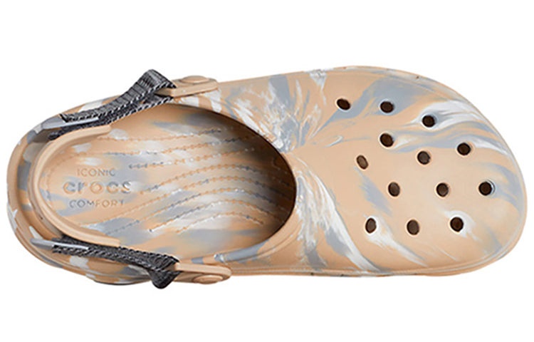 Crocs All Terrain Marbled Classic Clog 'Chai Multi' 207887-2ZM - 4