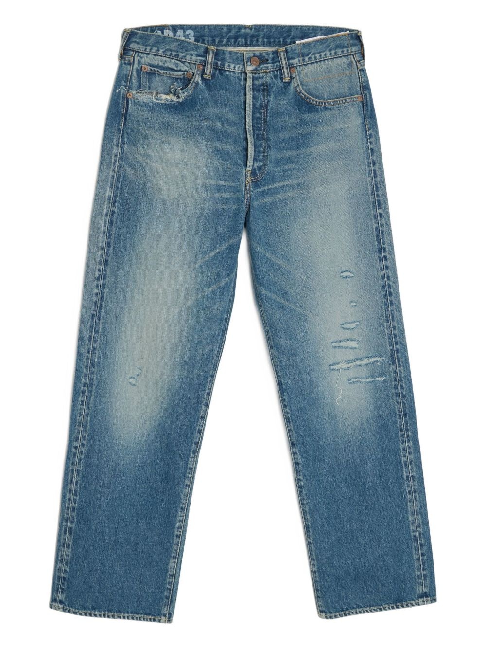 distressed jeans - 1