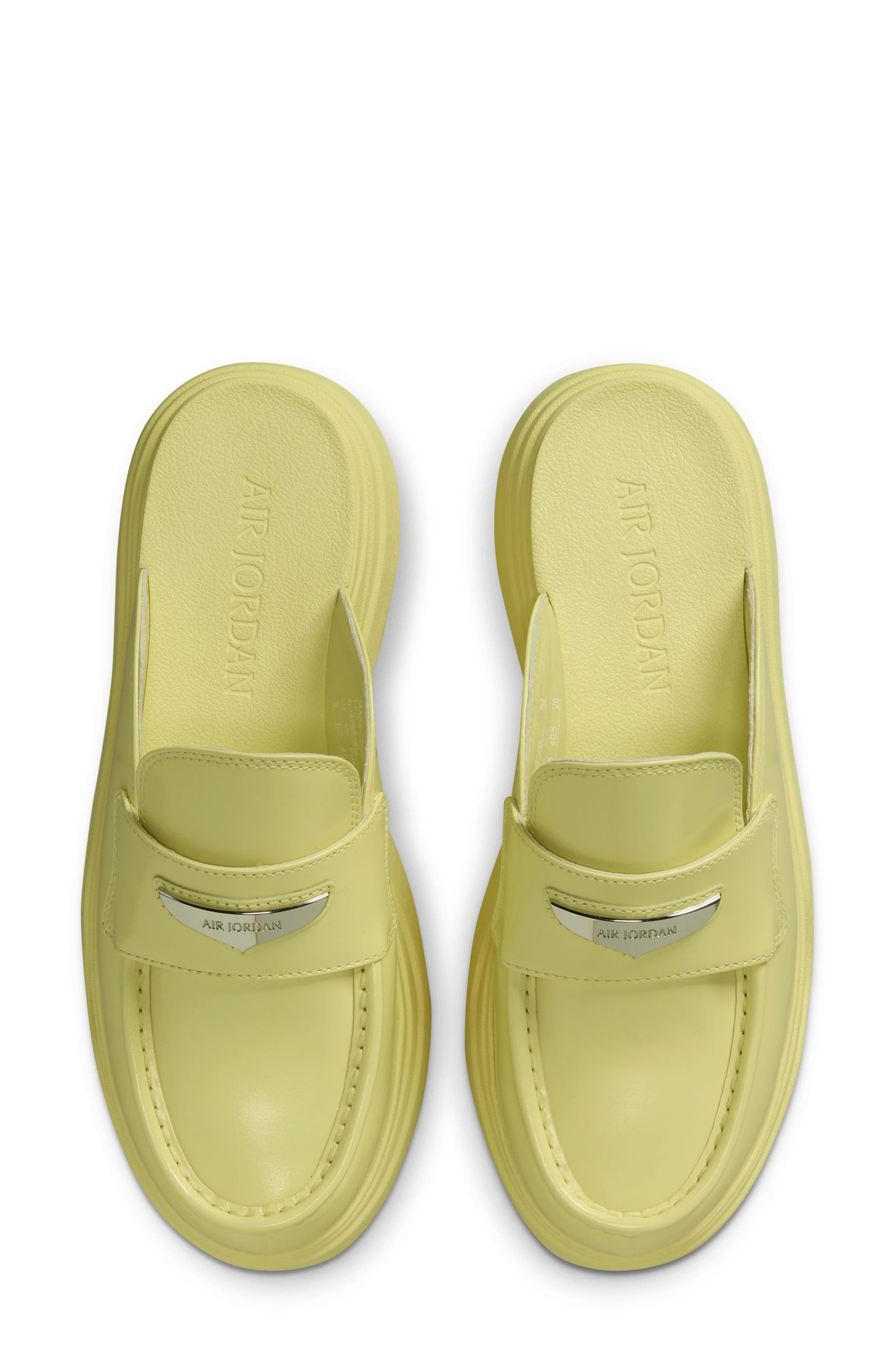 Air Jordan Loafer Mule in Luminous Green/Silver at Nordstrom - 4