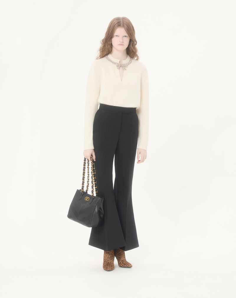 Valentino EMBROIDERED WOOL JUMPER outlook