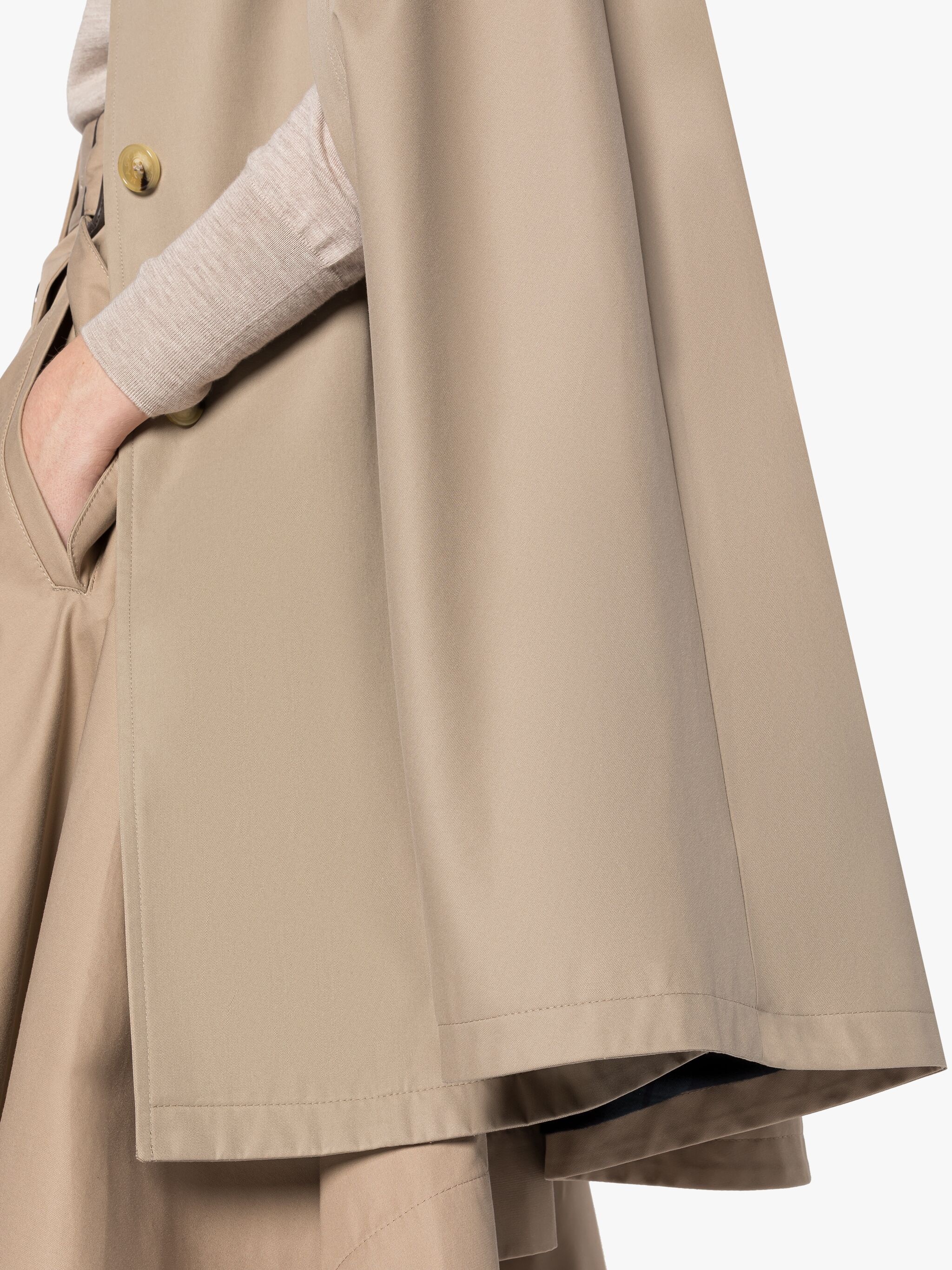 HALLEIGH SAND COTTON CAPE - 6