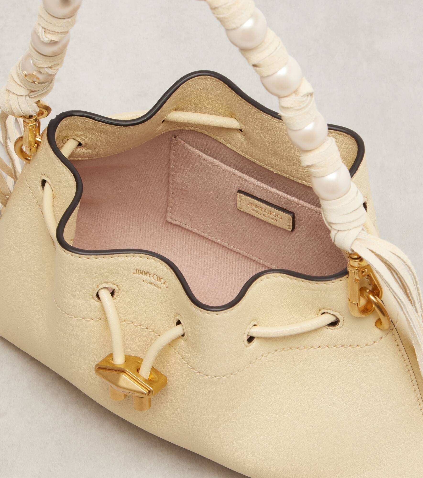 Cinch Small embellished leather tote bag - 3