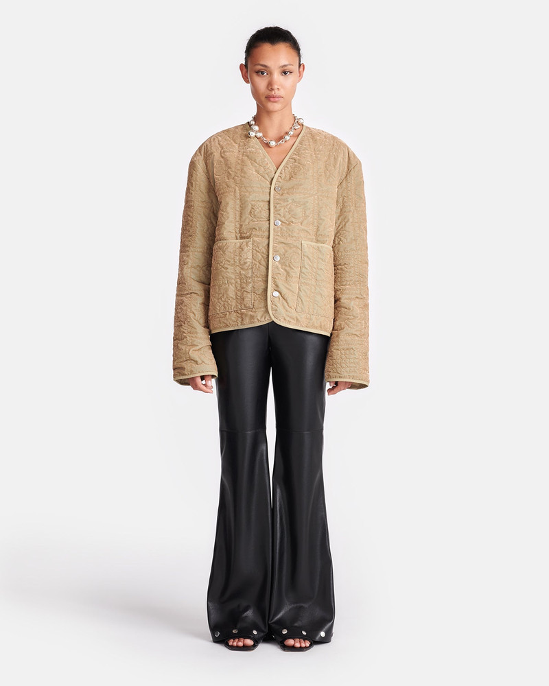 Quilted Tech-Velvet Jacket 6