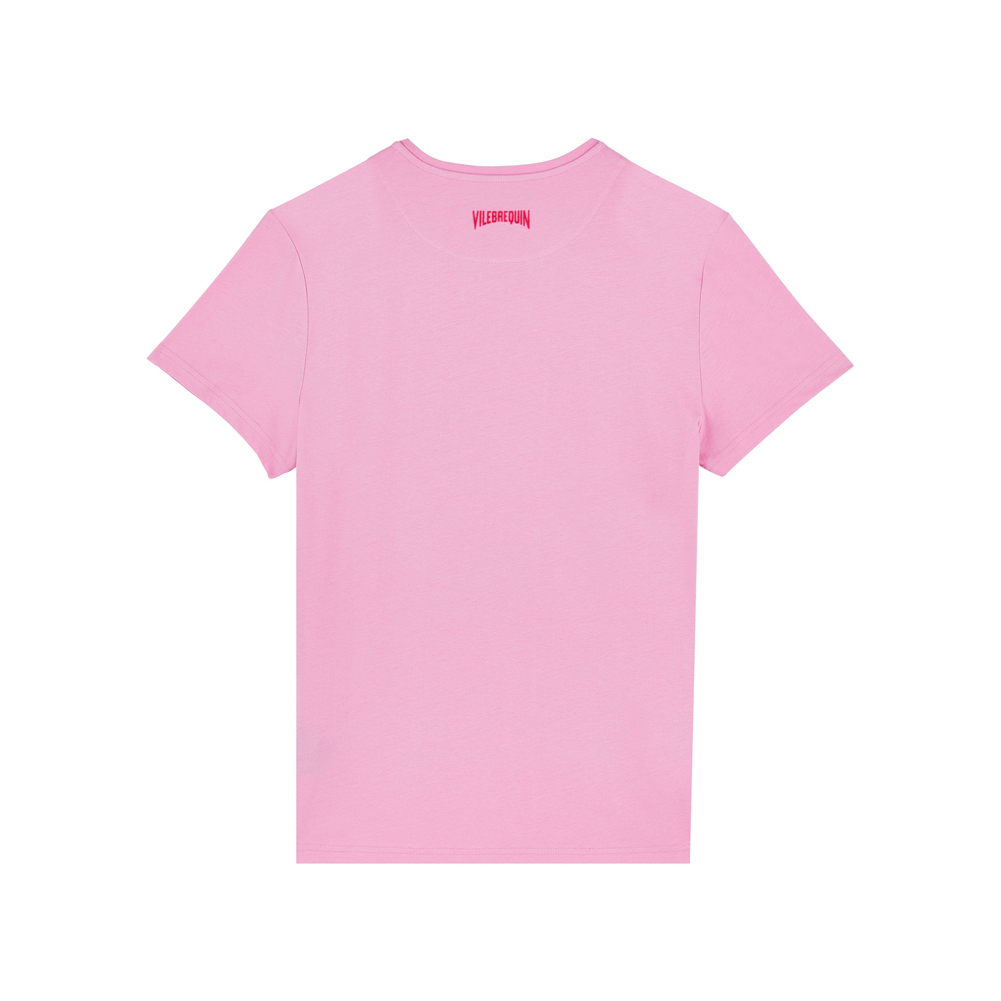 Vilebrequin Unisex Turtle Heart Flocked T-Shirt in Petunia at Nordstrom - 4