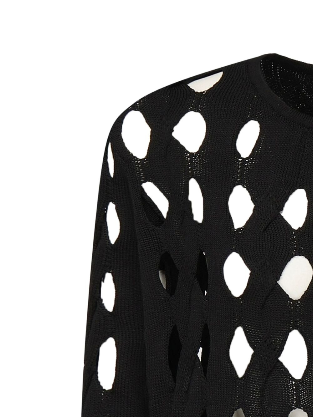 open-knit cardigan - 2