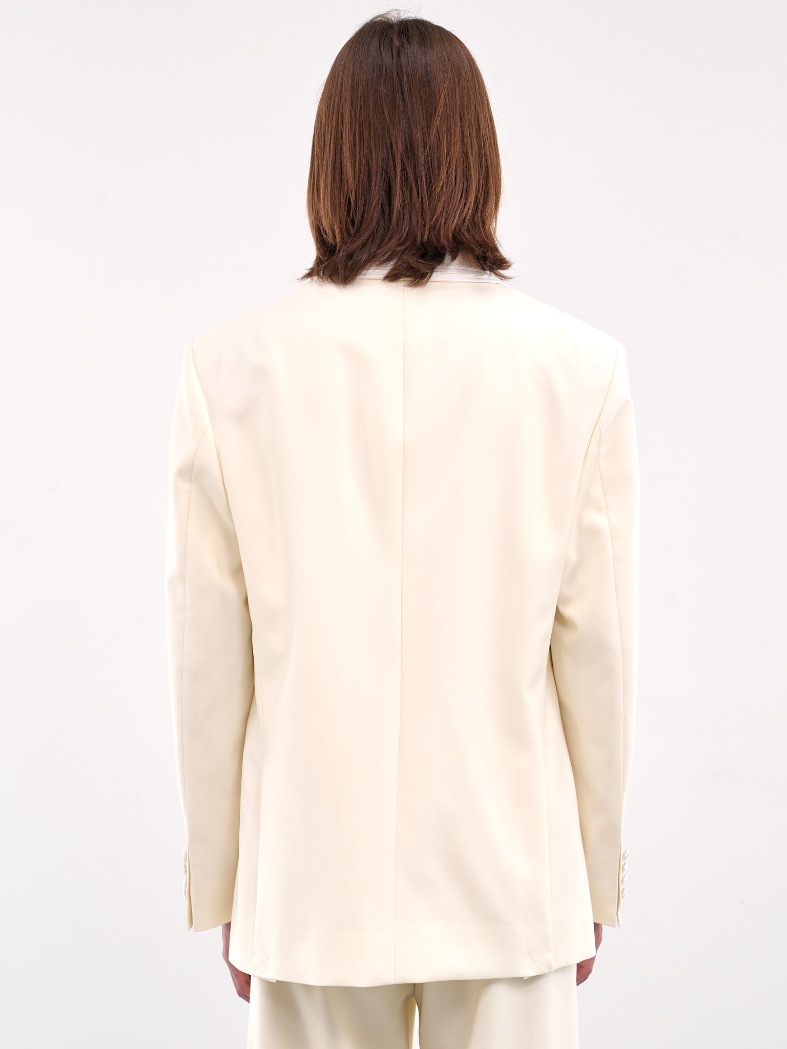 Meringue Shawl Collar Tuxedo Jacket - 3