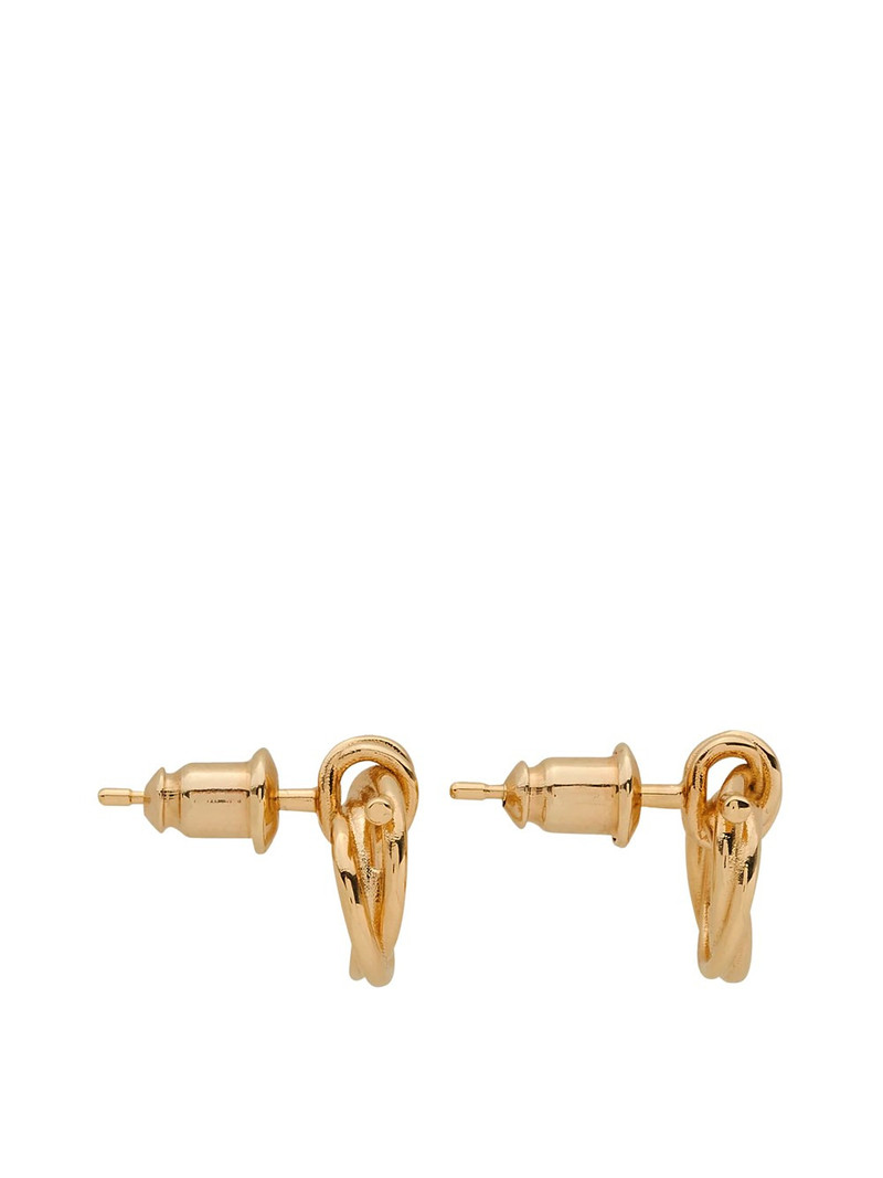 FERRAGAMO Gancini Torchon Earrings outlook