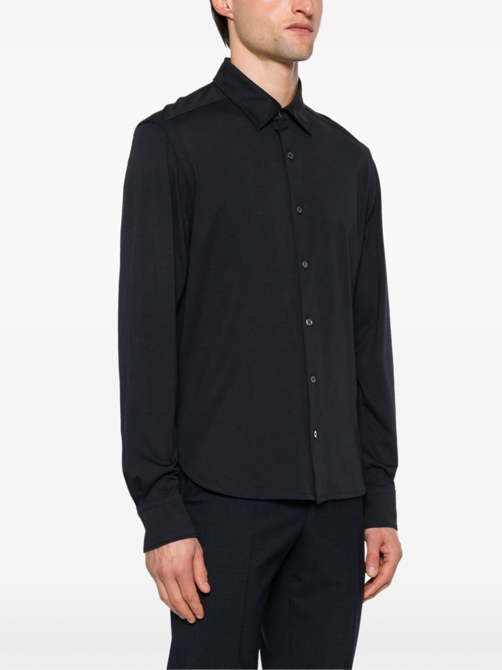 long-sleeve cotton shirt - 3