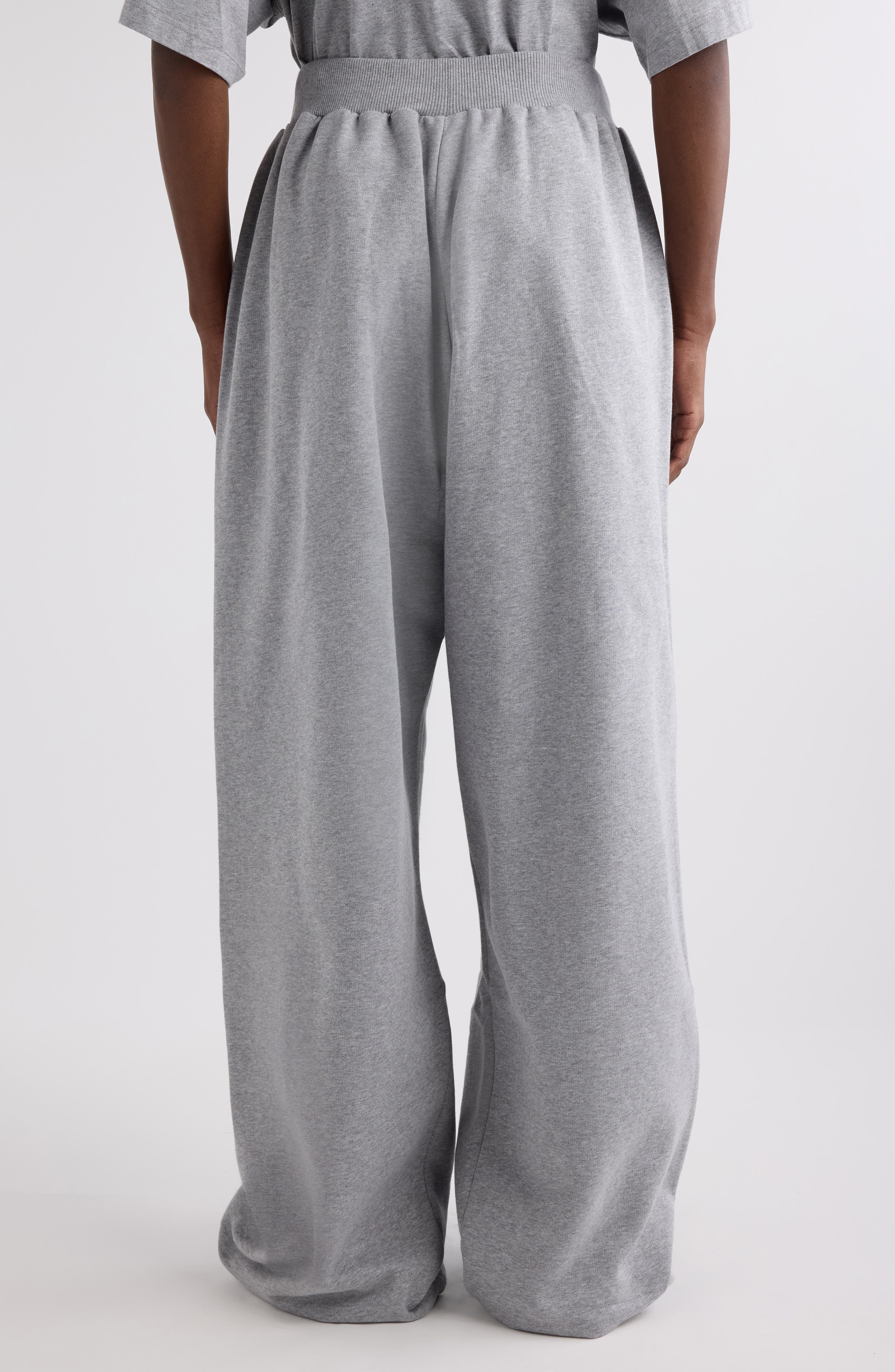 Balenciaga Oversize Sweatpants in 1300 Heather Grey at Nordstrom - 2