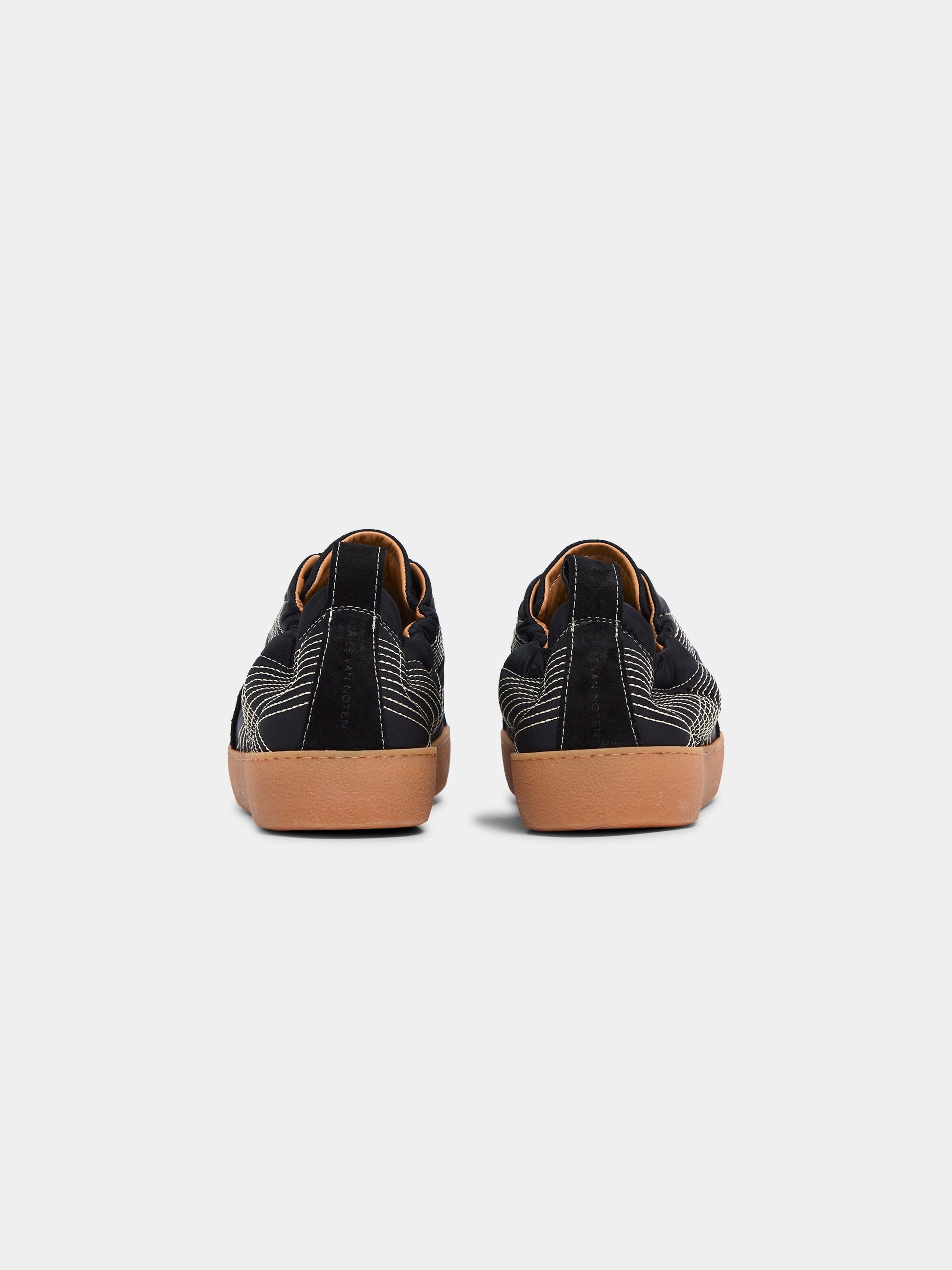 Dries Van Noten LACE UP SNEAKER (BLACK) | unionlosangeles