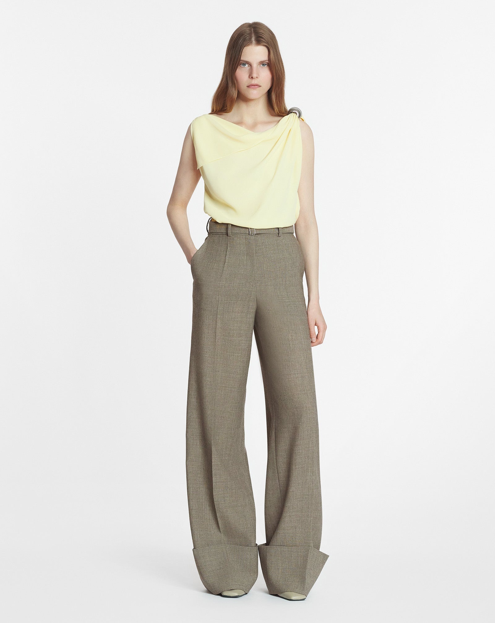 ARPÈGE RING DRAPED TOP IN CADY - 2