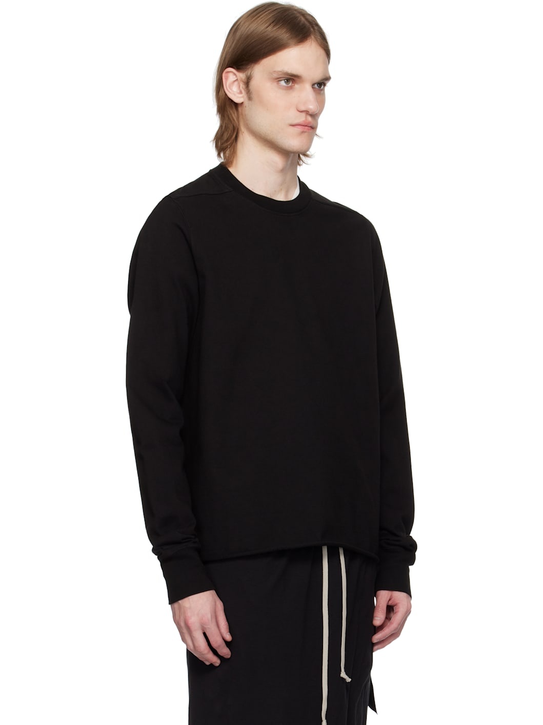 Black Hollywood Crewneck Sweatshirt - 2